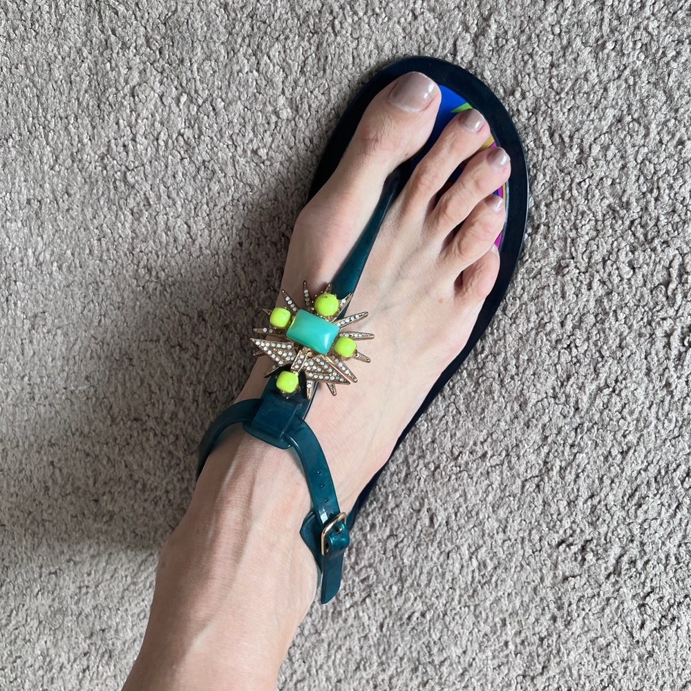 Ivy Kirzhner Jezabelle Jelly Sandals size 40